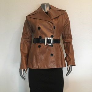 🟡DOLCE & GABANNA Buffalo Leather Jacket
